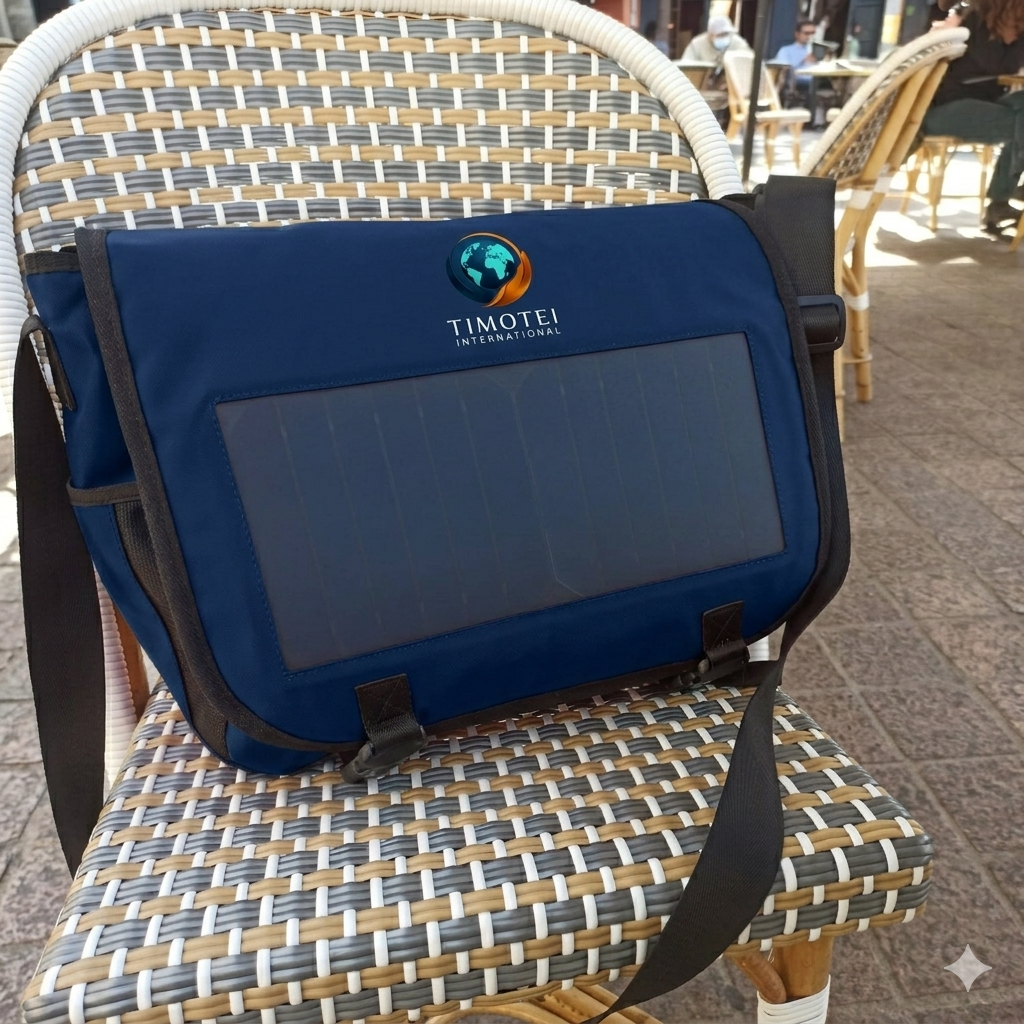 Solar backpack premium finish