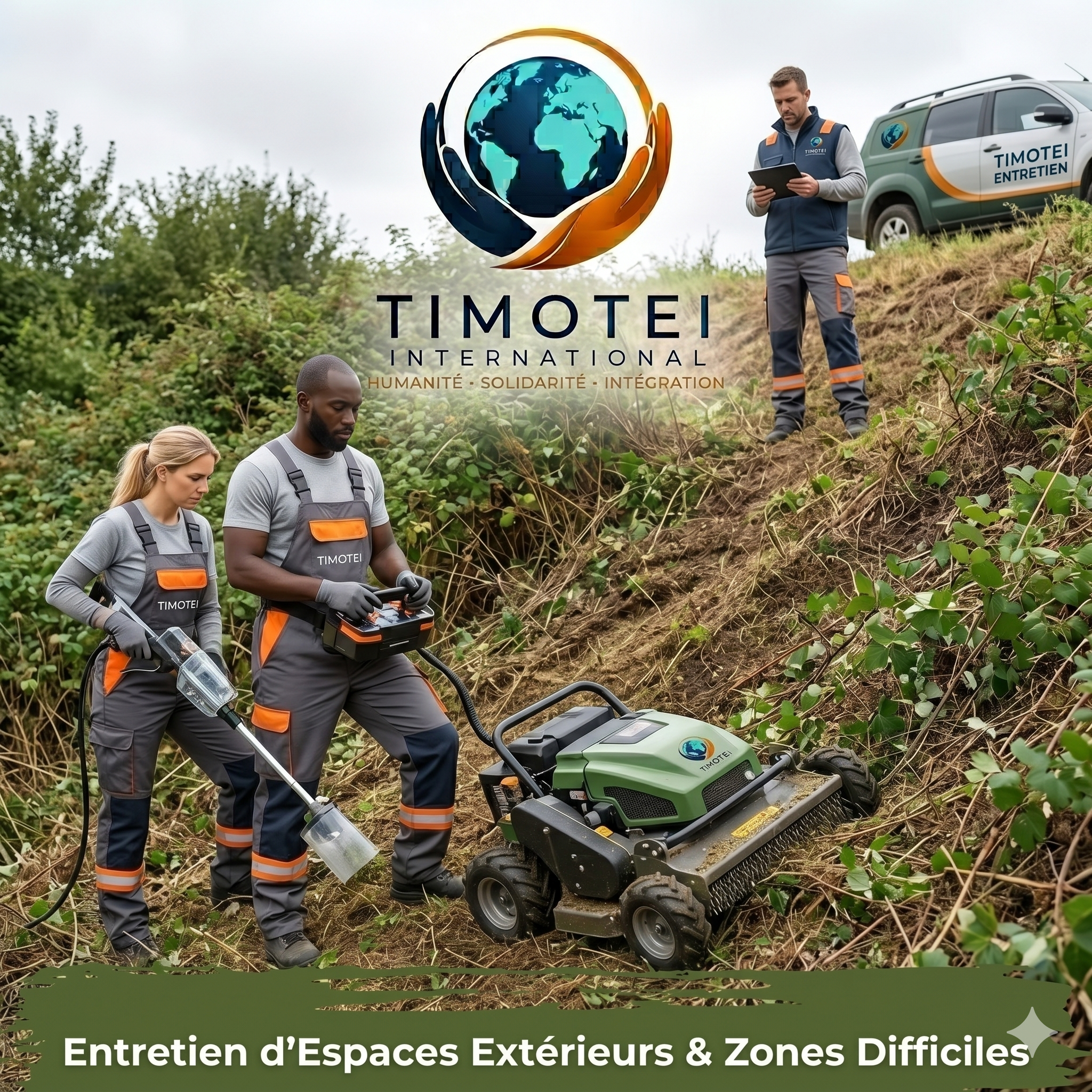 Entretien d’espace extérieur